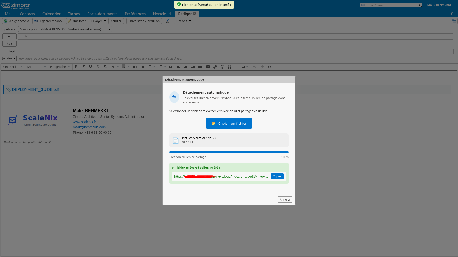 Configuration et administration